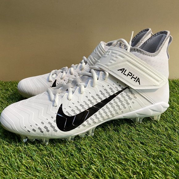 Nike Alpha Menace Pro 2 Football Mid Cleats White AQ3209-100 Mens NEW main image 6